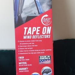 Wind And Rain Deflectorrs.brand New