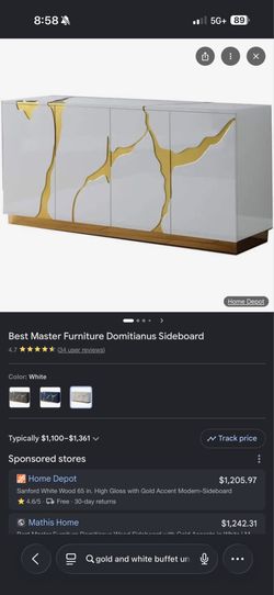 Modern buffet