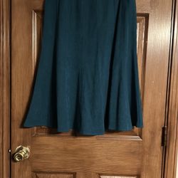 Teal Skirt