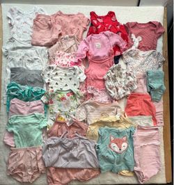 Little Girls Clothing - 70 Pieces