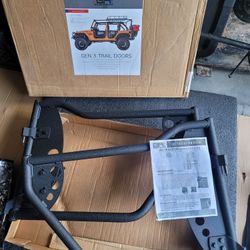 Gen 3 Jeep Wrangler JK Body Armor Rear Door Set