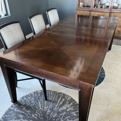 Hooker Dining Table 90x42 With Leaf