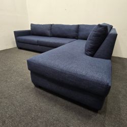 Blue 2-Piece Sectional Sofa Couch - Can Deliver!