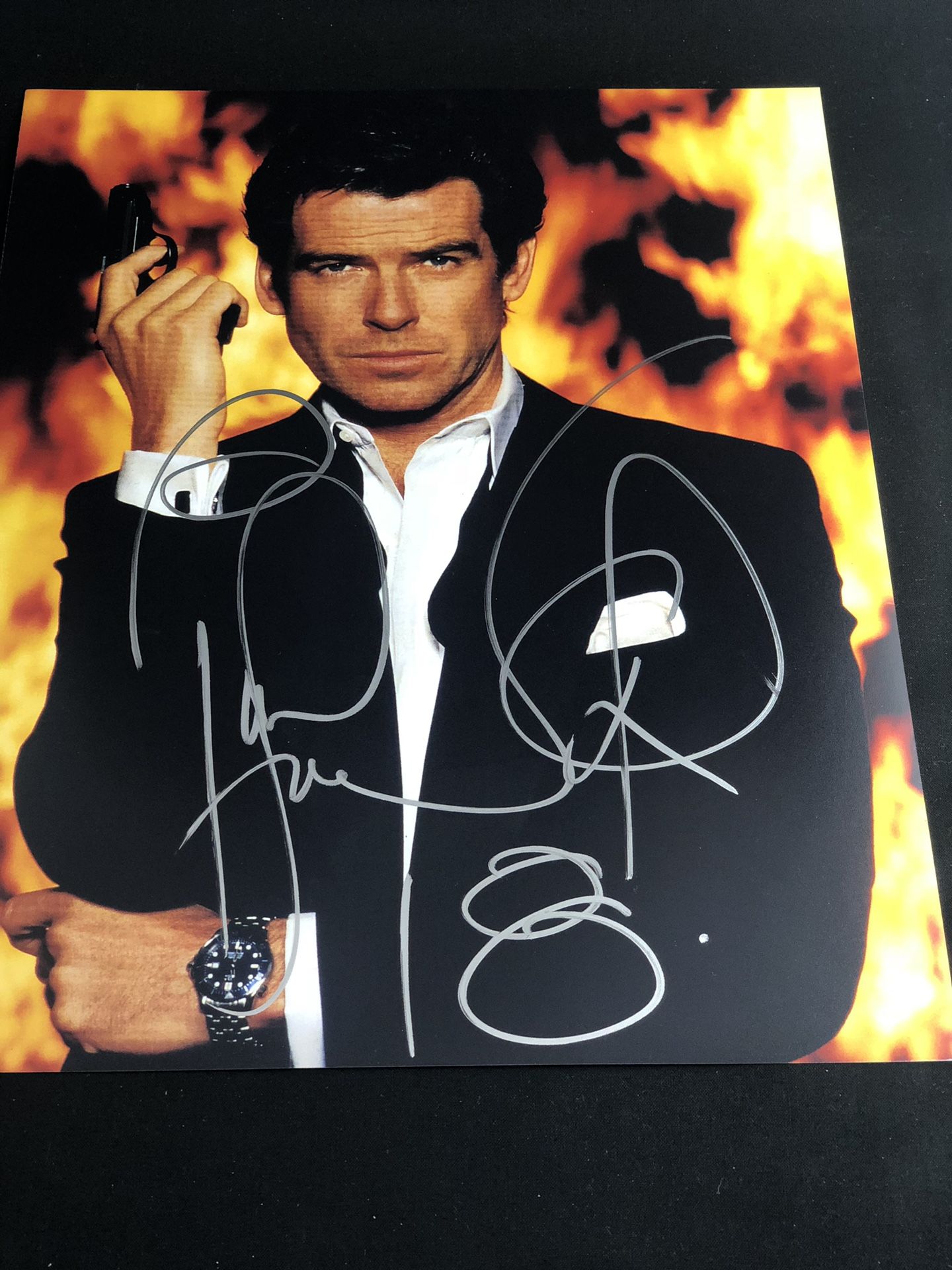 Pierce Brisbane signed 11x14 photo