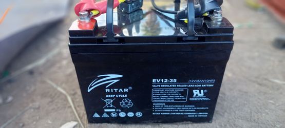 Ritar 12v 35ah leD-acid deep cell Battery