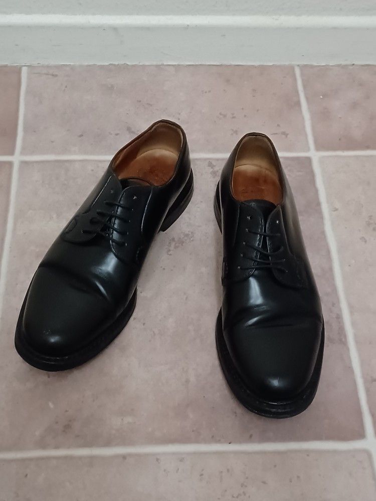 CHURCH'S Shannon WR Leather Derby Shoes - Women's Size 6.5 (eur 6.5)