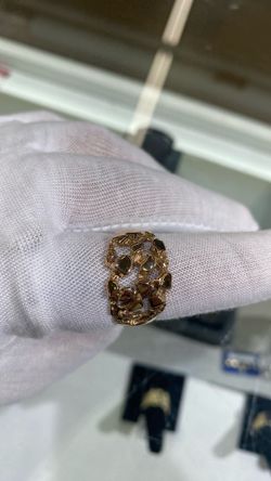 14kt nugget ring