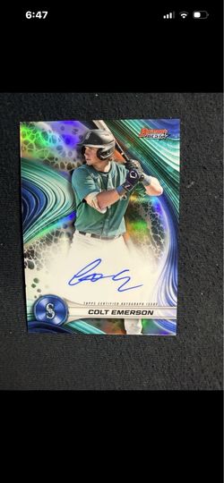 Colt Emerson Autographed Card