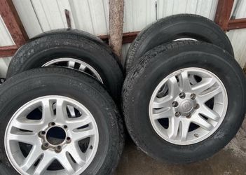 rin 17 con llantas toyota tundra