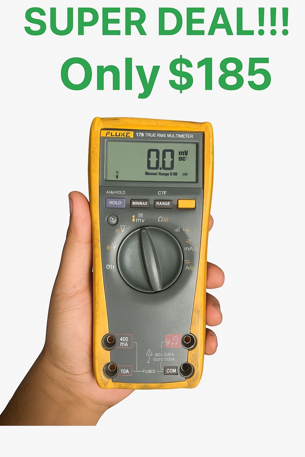 Fluke 179 True RMS Multimeter – Works Perfect