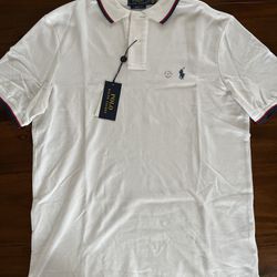 Polo Ralph Lauren White Short Sleeve Shirt. Classic Fit 