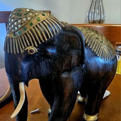 Majestic Elephant Sculpture