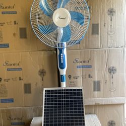 New Rechargeable Solar Fans! ☀️ With & W/O Remote! 🔌 Delivery Available 