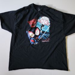 Funko Spiderman Across the Spiderverse Miles Morales men's size 3XL T-shirt 