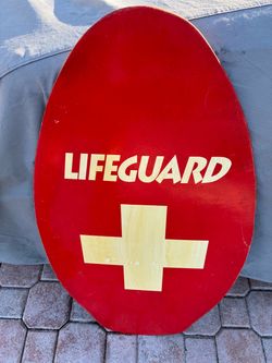 Vintage (1970’s )Ft  Lauderdale lifeguard skim board