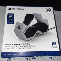 PowerA Twin Charging Station for PlayStation 5 Controllers Brand New Sealed 
