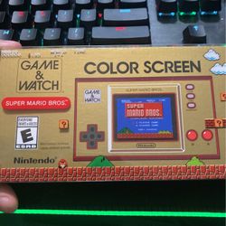 Game And Watch Super Mario Bros Edition 