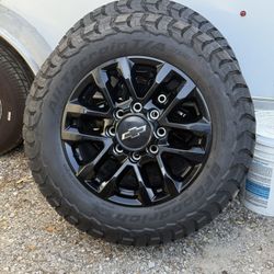 2026 Chevy Silverado ZR 2500 Wheels And Tires 20” $2200 Firm Price 