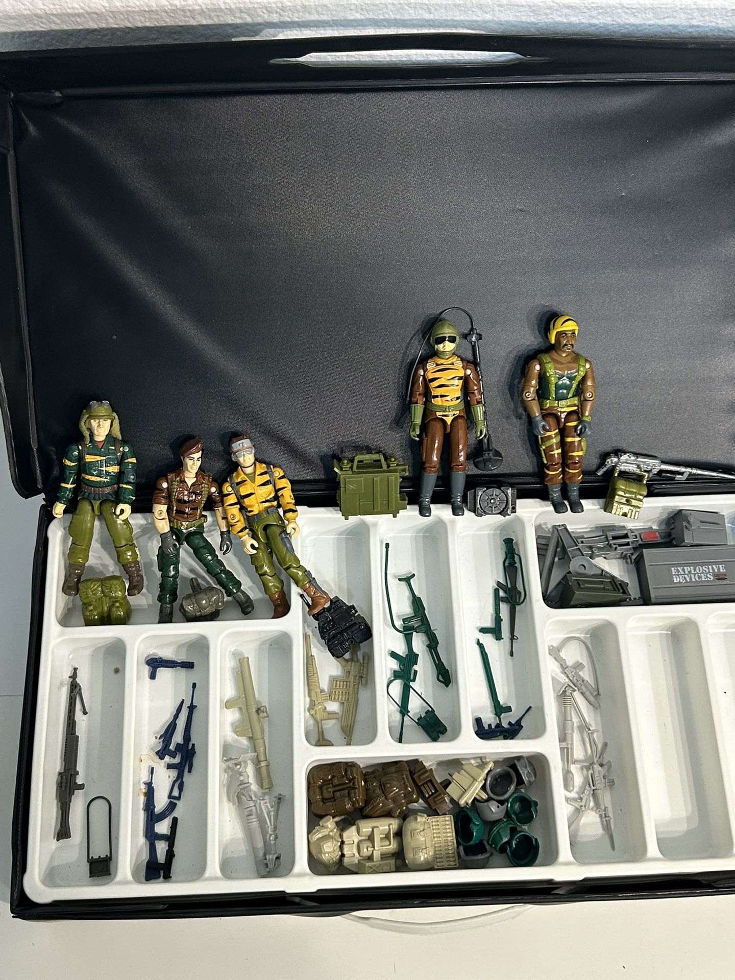 Vintage GI Joe Tiger Force Action Figure Toy Lot