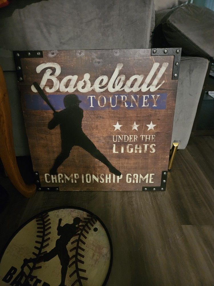 Baseball Decor