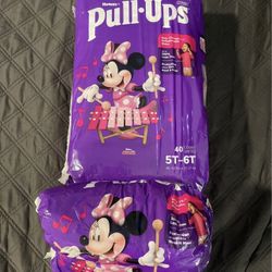 Huggies Pull Ups Girls 5T-6T