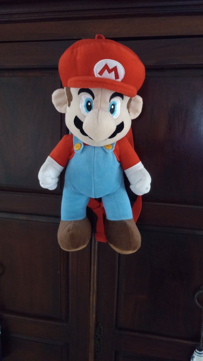 Mario Plush Backpack