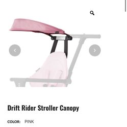 Dream on Me Drift Rider Stroller Canopy