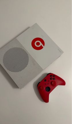 Xbox One S Console + Red Controller