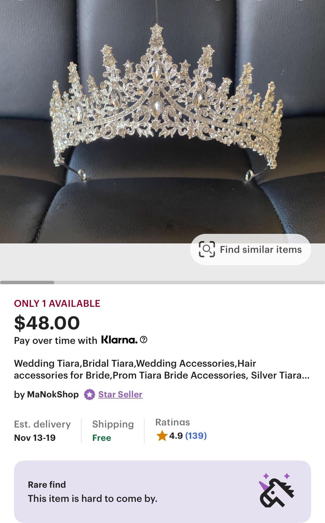 Wedding Tiara, jewelry set, bridal, quinceñera, sweet 16 , prom crown. Corona para boda