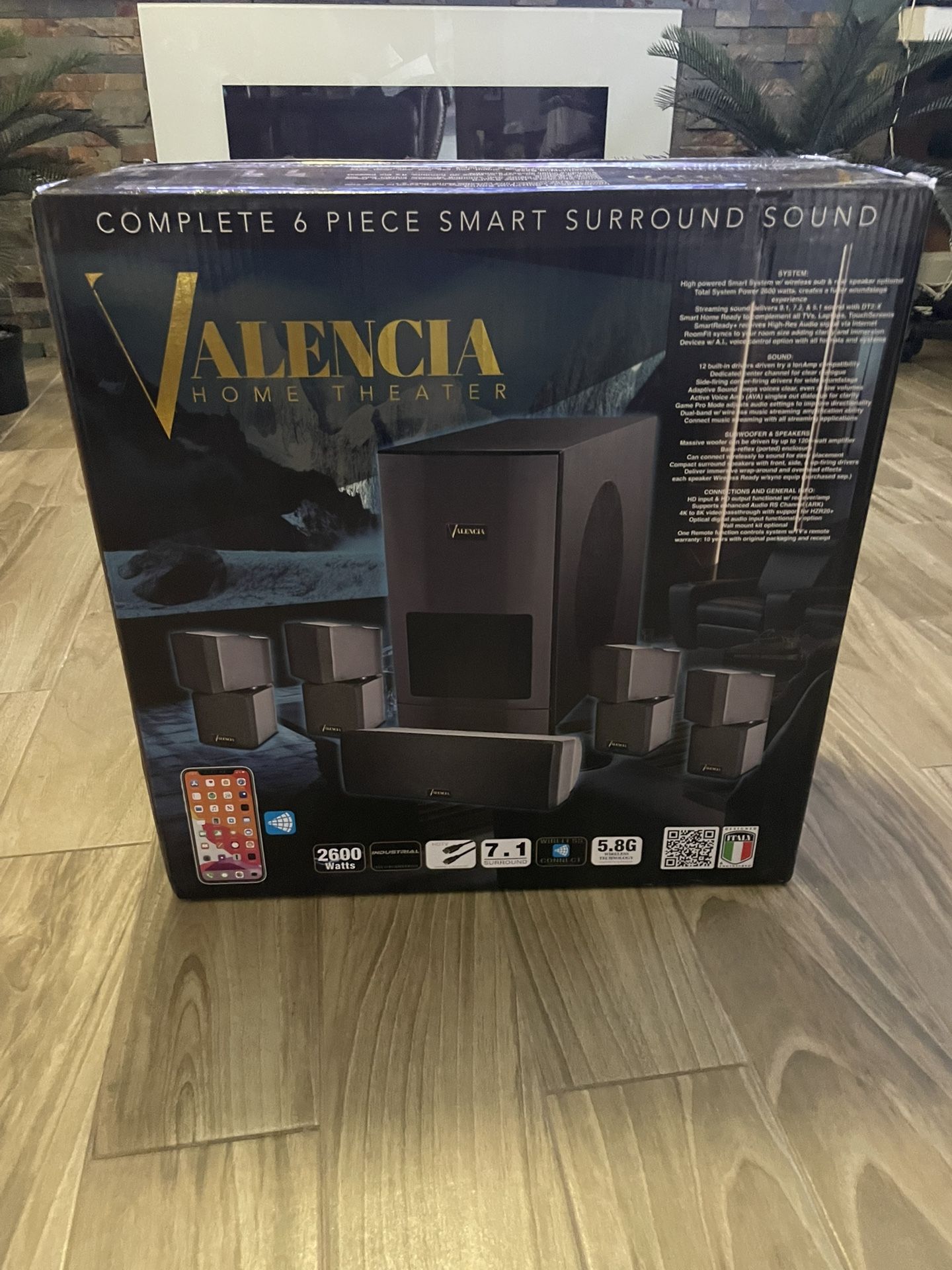 Valencia Home Theater Surround Sound