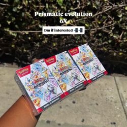 Prismatic Evolution Booster Bundle 