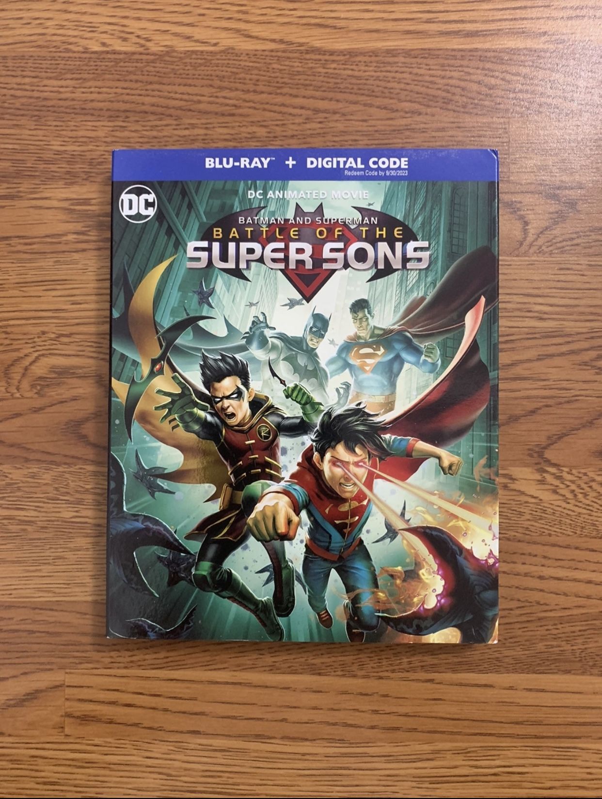 Batman and Superman: Battle of the Super Sons Blu-ray Combo Pack (Blu-ray + Digital Code)