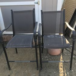 Bar / Bistro Height Outdoor Chairs