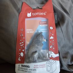 Tonies Kids Classical Music Audio Toy Figurine Featuring Peter & The Wolf and The Carnival of The Animals, narrated by Celebrity Voices