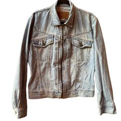 Vintage 90s Marithe Francois GIRBAUD Denim Jacket Size Medium USA 