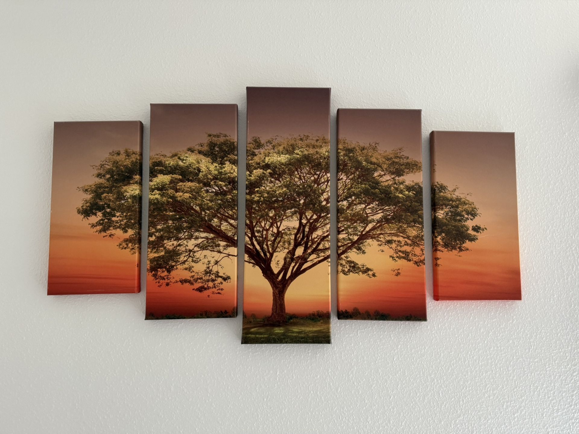 Panel Painting of Tree