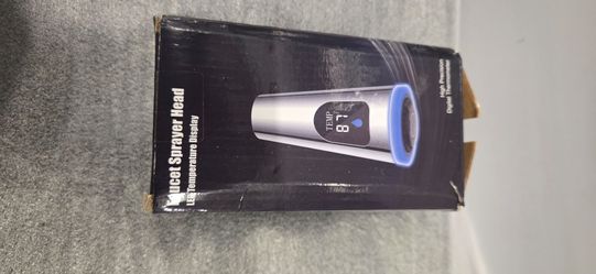 Faucet Sprayer Head with LED Temperature Display