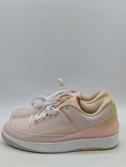 Air Jordan 2 Retro Low Craft Atmosphere Pink Vanilla Mens 8 / Womens Size 9.5