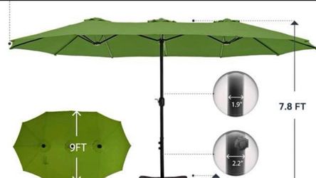 new 12 ft umbrella