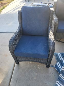 6 piece rattan set