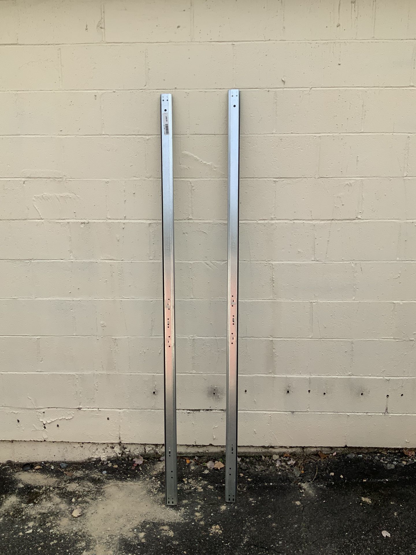 2 Sets of 2” Verticals For A 7’ Garage Doors