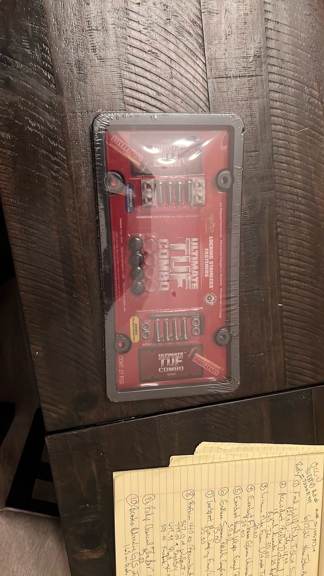 Ultimate TUF License Plate Frame