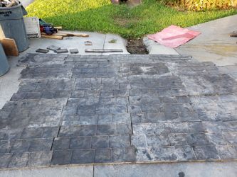 London cobble stone rubber stamps