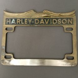 Harley Davidson Tag Frame