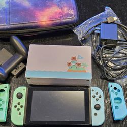 Animal Crossing Switch And Accessories 