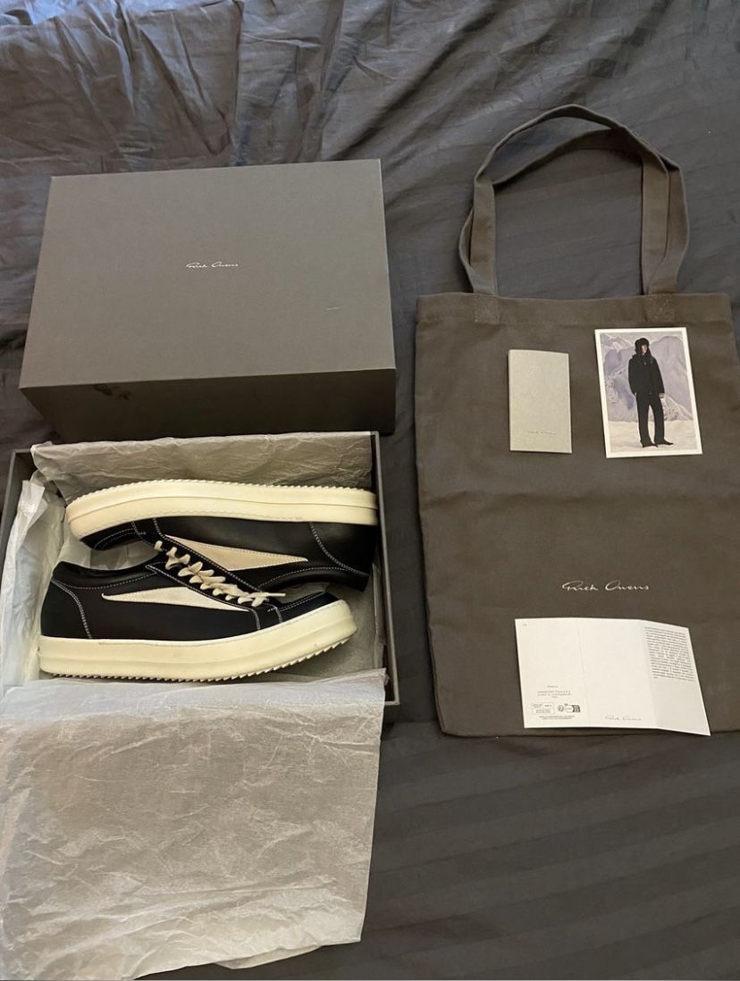 Rick Owen Vans Leather