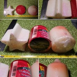 Asst Small Wide Candles - .50cents each