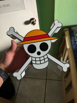One Piece Jolly Roger Light Up Sign