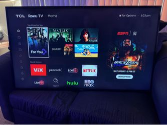 TCL 55 inch smart tv