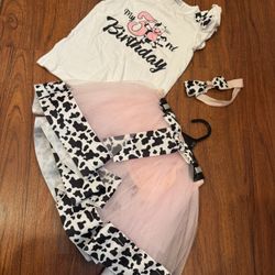 Girl birthday outfit 
